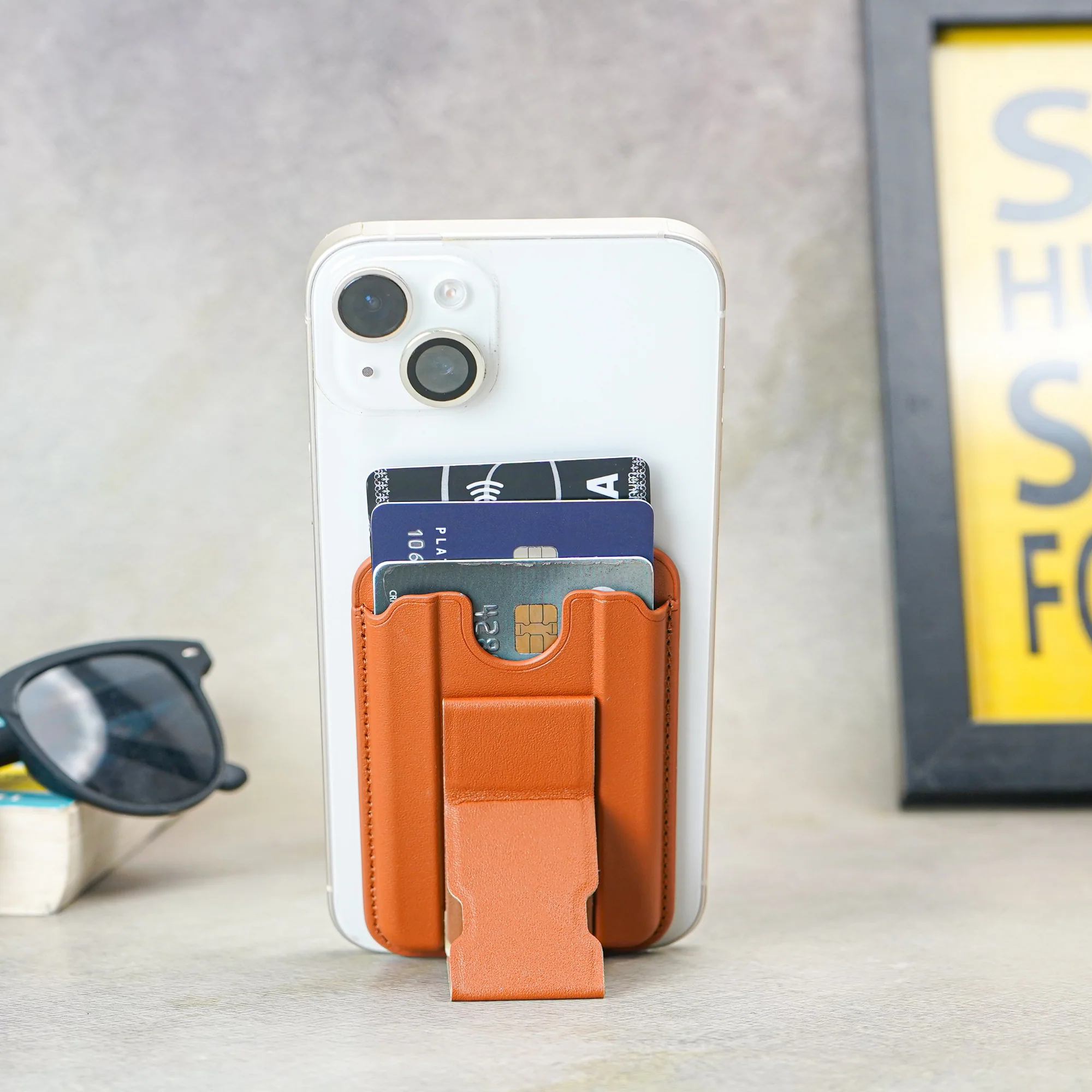 Classic Leather Phone Stand β Smart, Sleek & Durable for Everyday Use (STYLE ID #27) - Image 8