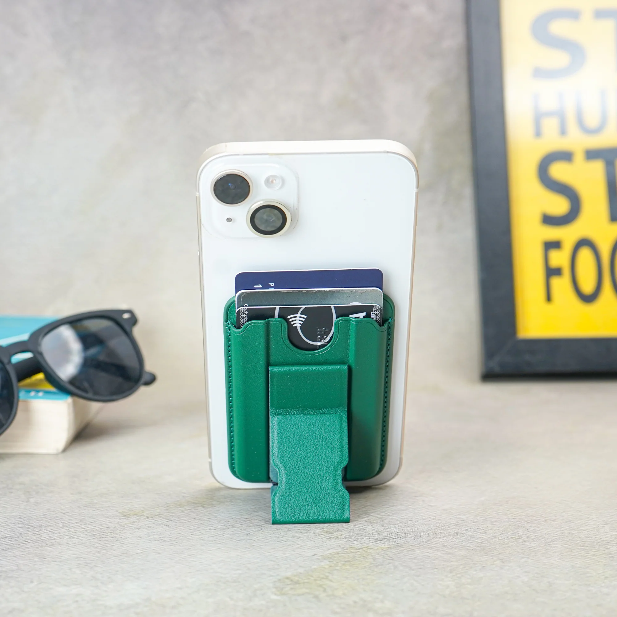 Classic Leather Phone Stand β Smart, Sleek & Durable for Everyday Use (STYLE ID #27) - Image 9
