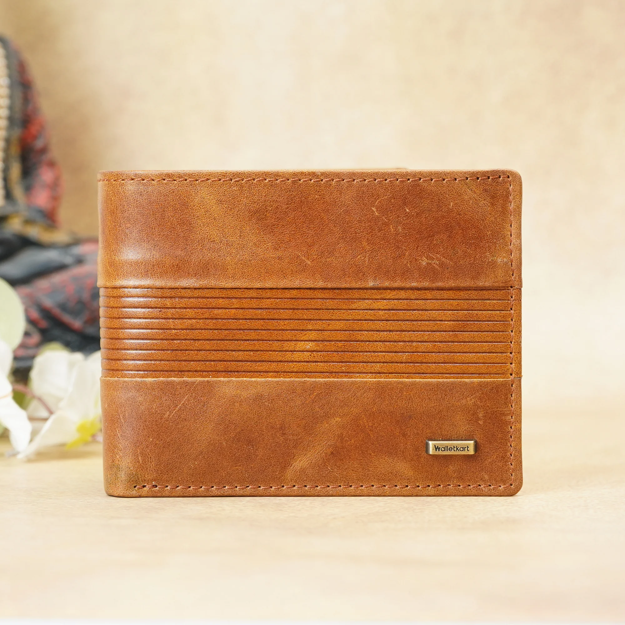 Genuine Leather Men’s Wallet – Personalized Gift for Him STYLE ID #15)