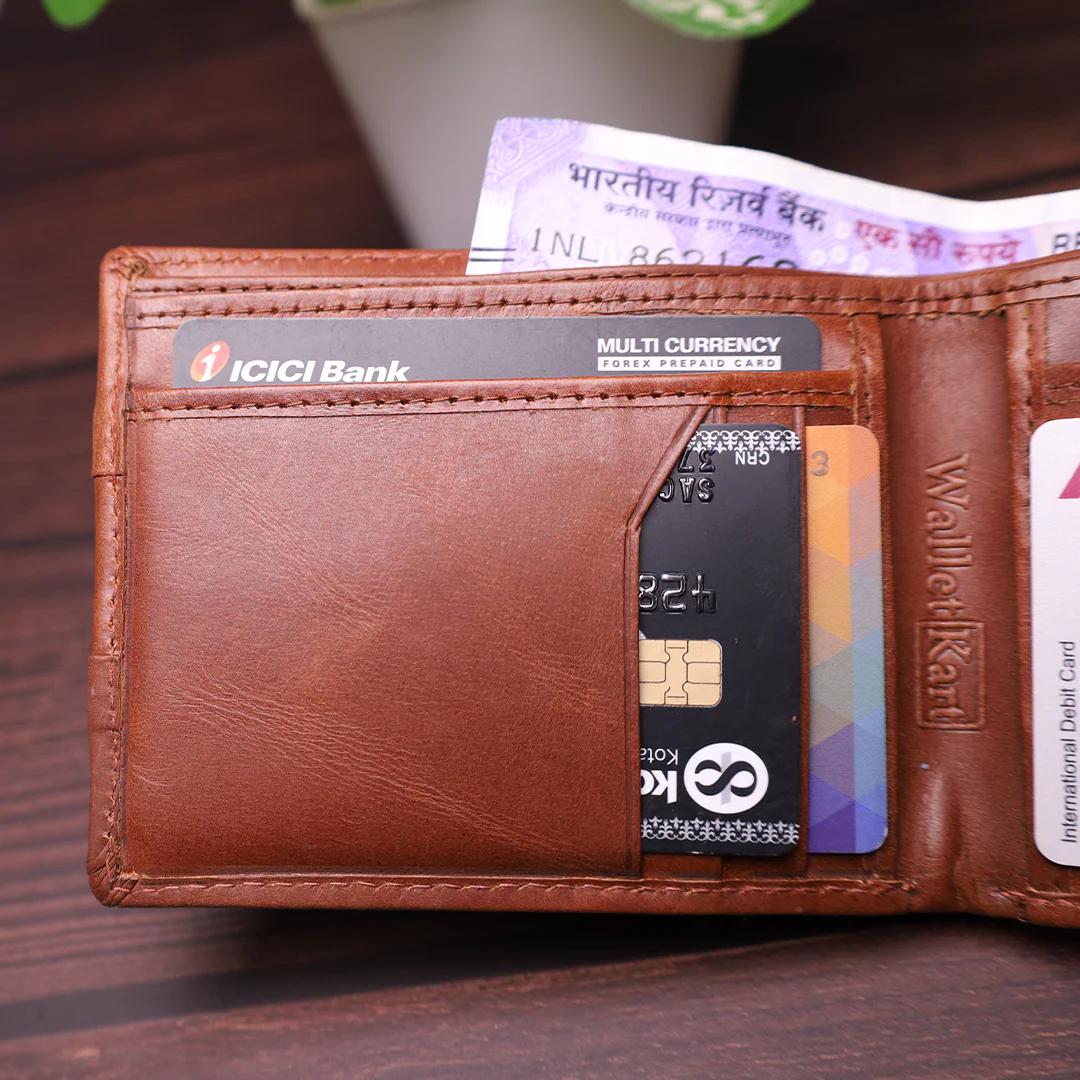 Genuine Leather Men’s Wallet – Personalized Gift for Him STYLE ID #15) - Image 6