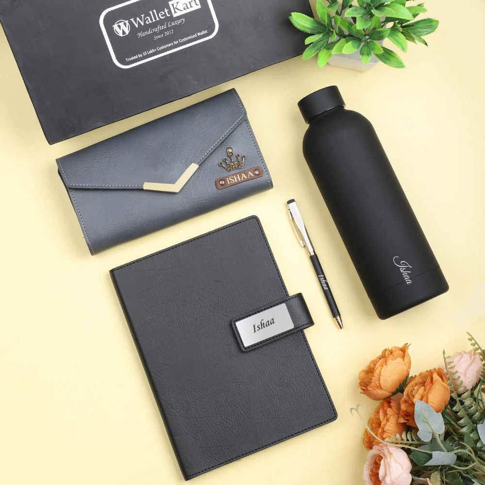 Perfect Personalized Gift for Her Name Engraved Gifts Combo for Wife with name & Charm - Image 6