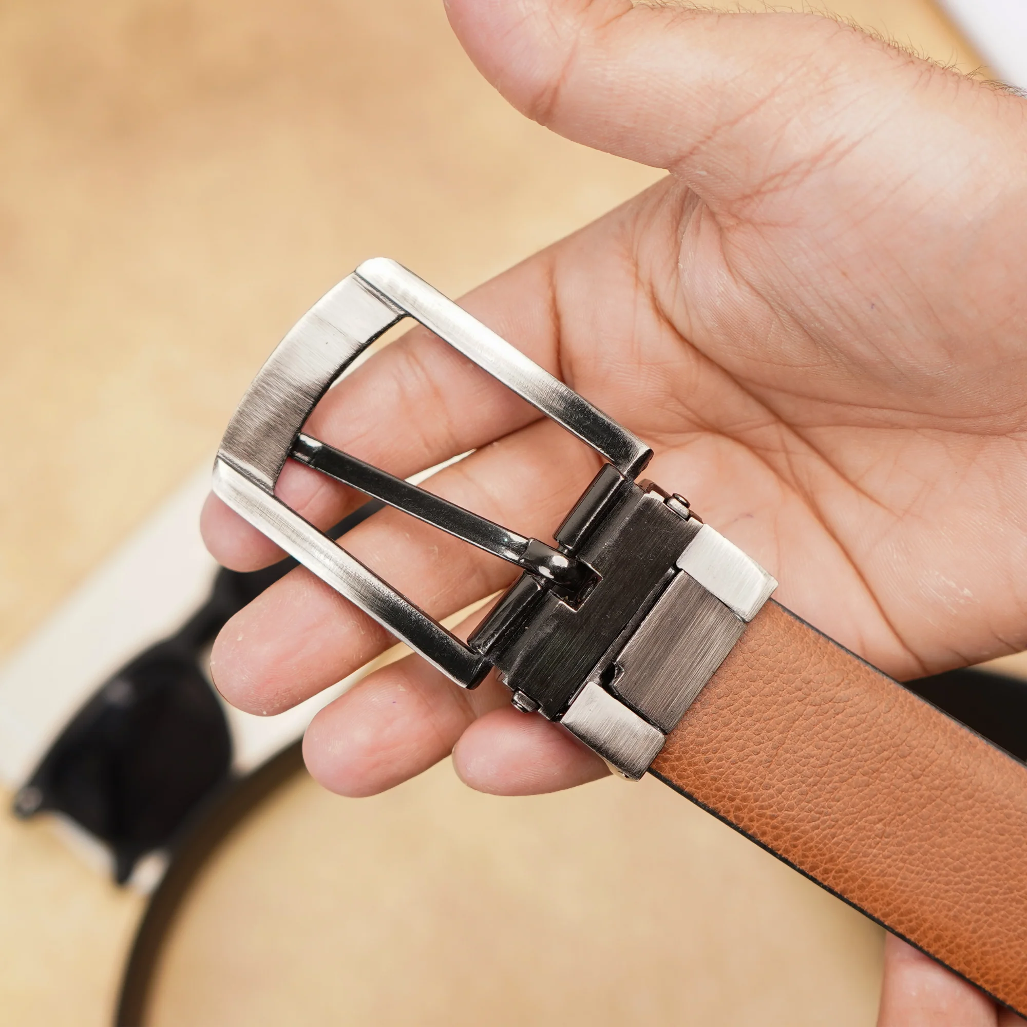 Leather Belt A Perfect Gift For Men - Image 4