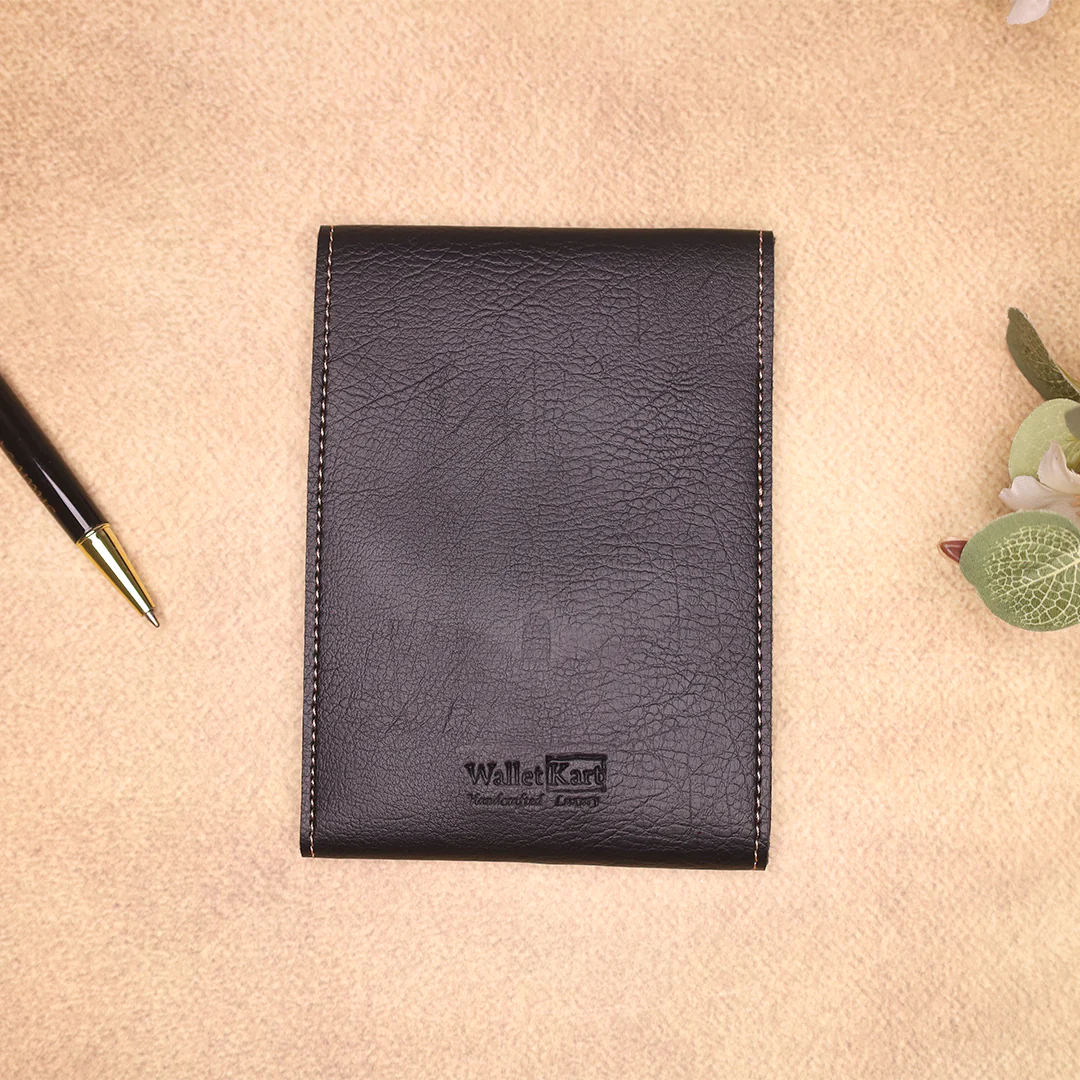 Luxury Personalized Gift – Premium Leather Notepad with Name - Image 2