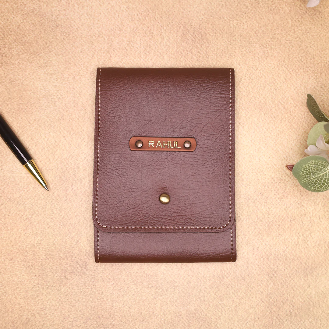 Luxury Personalized Gift – Premium Leather Notepad with Name - Image 7