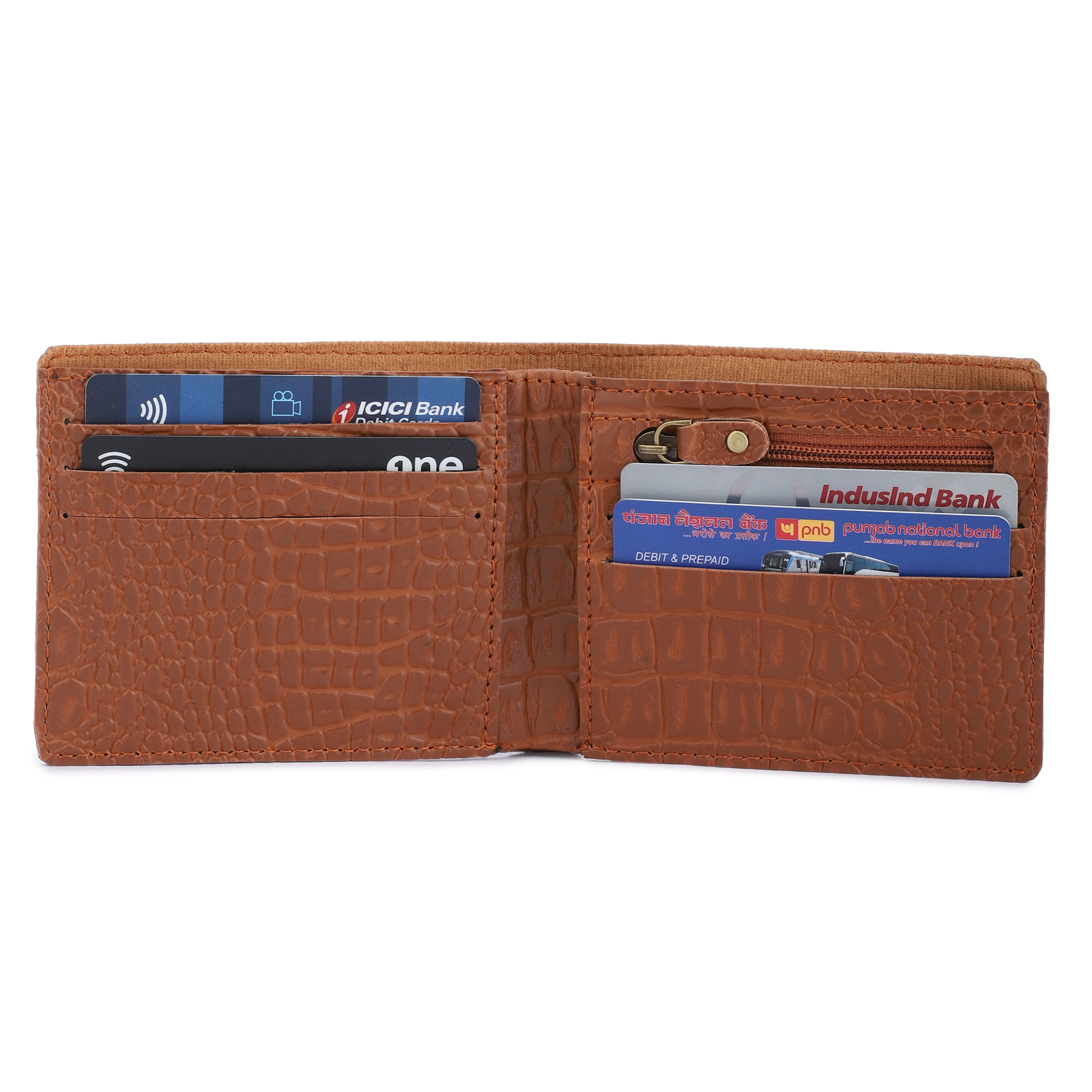Personalized Croco Texture Men's Wallet with Name & Charm | Best Customized Gift for Boyfriend Husband Father & Son - Image 7