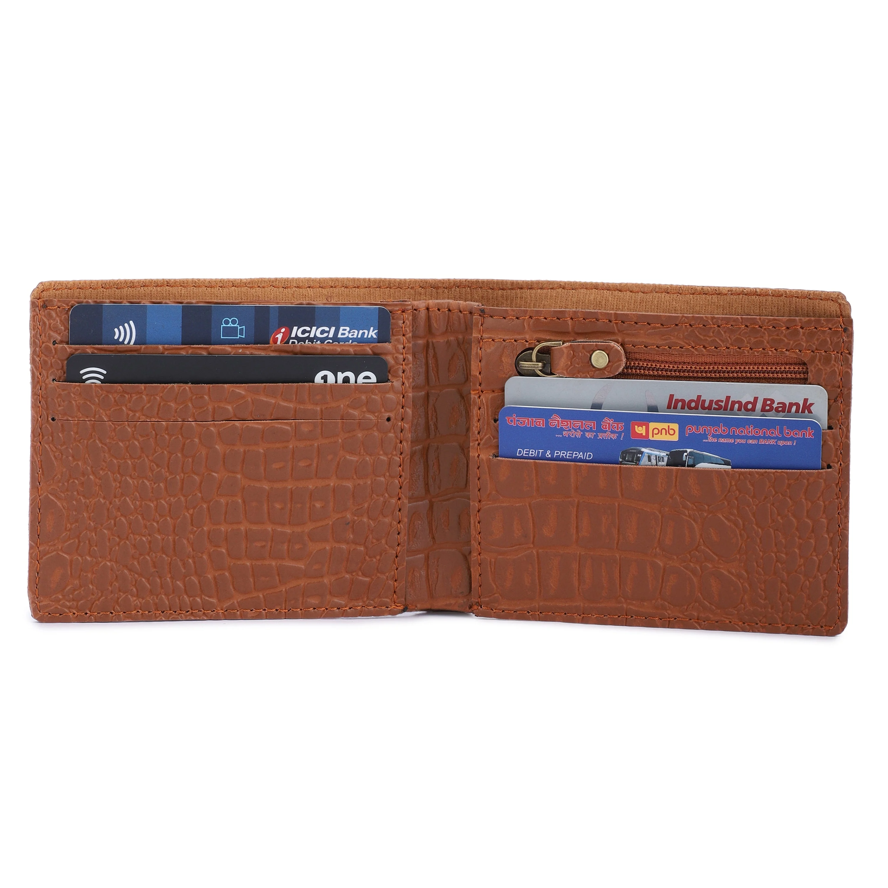 Personalized Croco Texture Men's Wallet | Customized Wallet Gift for Boyfriend Husband Father & Son - Image 6