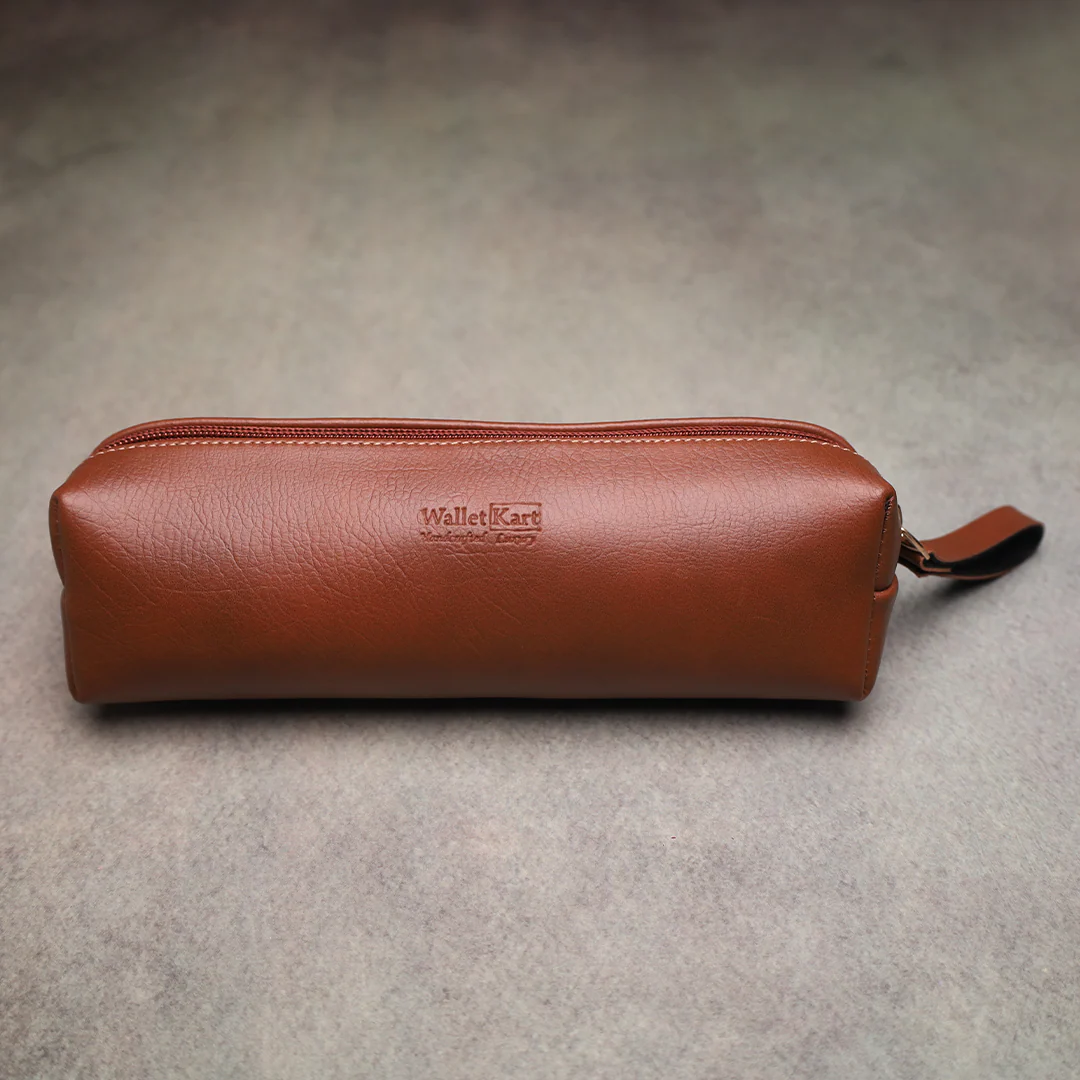 Perfect Gift for corporate & Office – Customized Leather Pouch with Name & Charm - Image 9