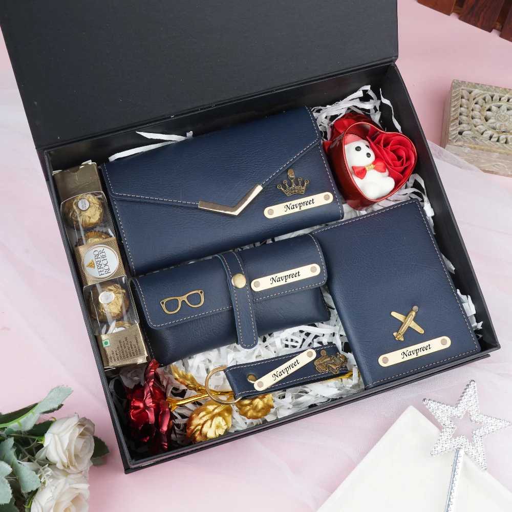 Personalized Women’s 7-in-1 Clutch Combo Gift for Wife or Girlfriend – Perfect for Birthdays & Anniversaries - Image 8