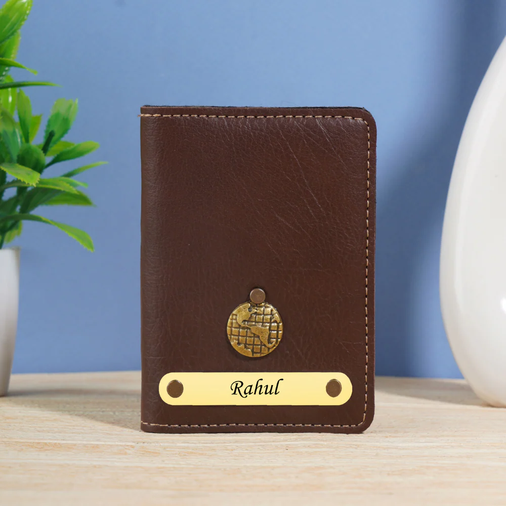 Personalized Card Holder with Name & Charm - Image 6