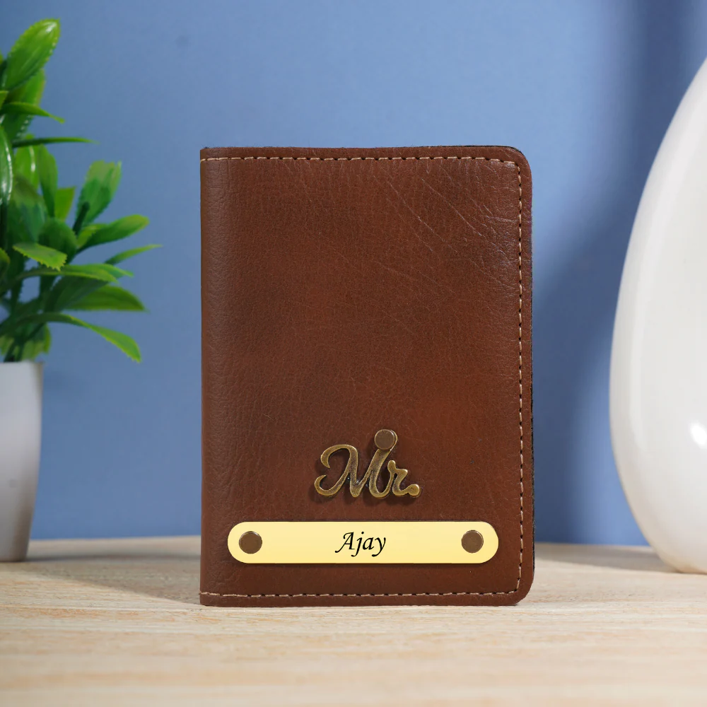 Personalized Card Holder with Name & Charm - Image 9