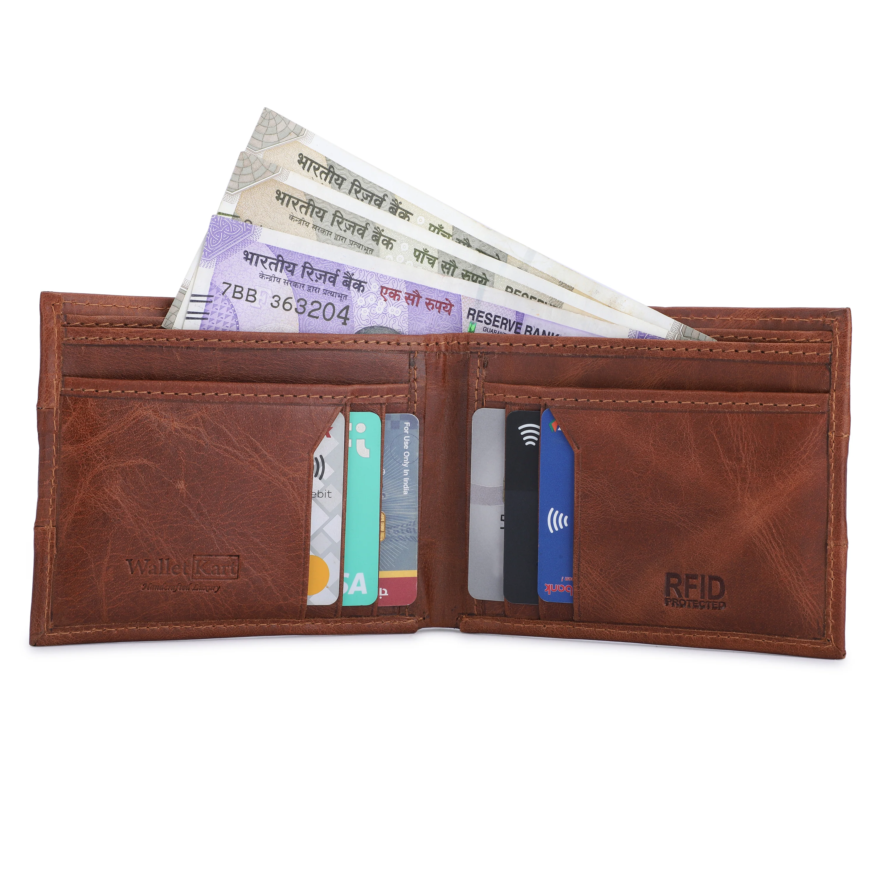 Personalised Genuine Leather Name Engraved  Wallet Combo | Customised (4 IN 1) Gift Combo Set for Boyfriend / Husband on Birthday & Anniversary (STYLE ID #15) - Image 10