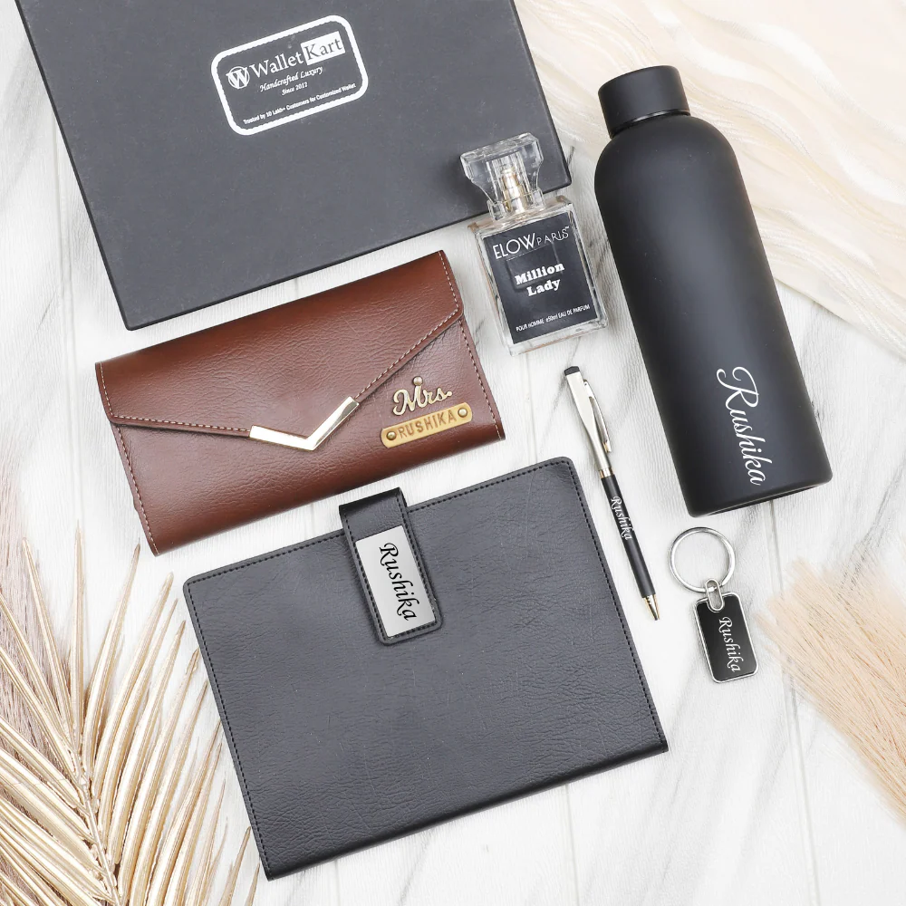 Best Customized Women's Clutch ( 6 in 1 ) Gift Combo for Girlfriend Friend Wife Mother & Sister - Image 5