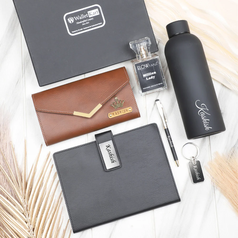 Best Customized Women's Clutch ( 6 in 1 ) Gift Combo for Girlfriend Friend Wife Mother & Sister - Image 6