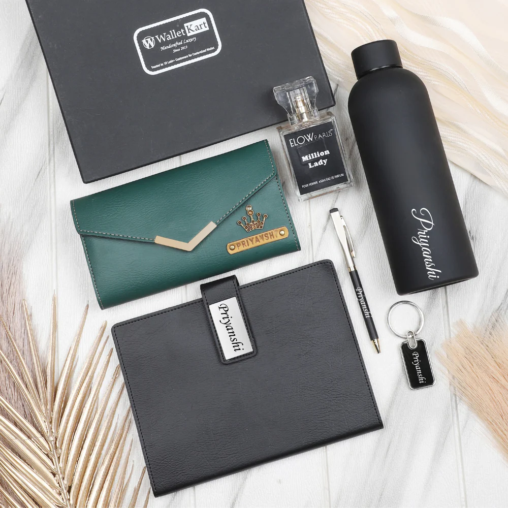 Best Customized Women's Clutch ( 6 in 1 ) Gift Combo for Girlfriend Friend Wife Mother & Sister - Image 8