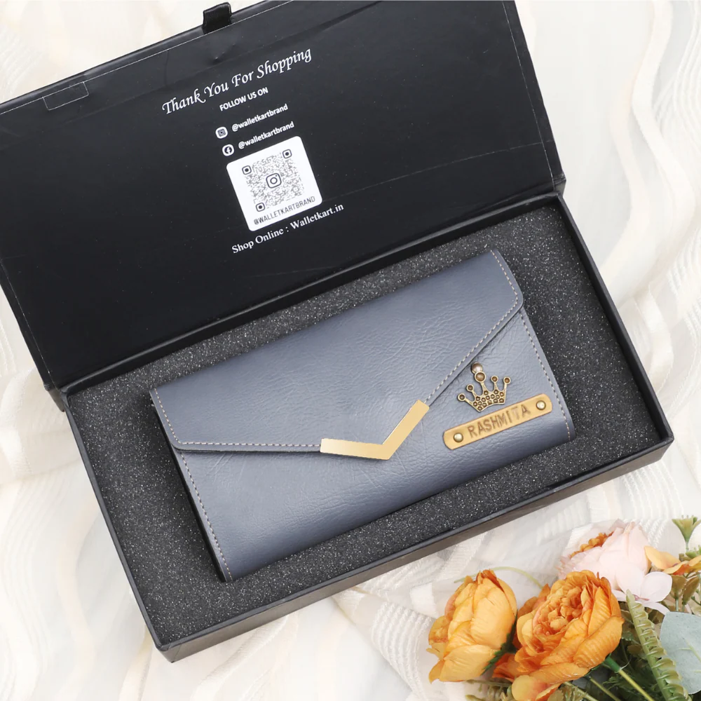 Personalized Clutch with Name & Charm for Her | Custom Name Clutch for Girlfriend, Romantic Gift for Girlfriend Wife - Image 9