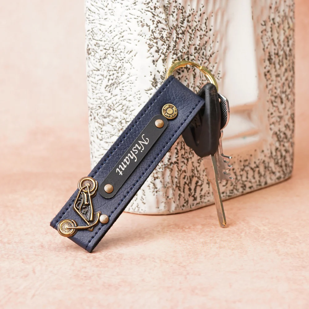 Personalized Leather Name Keychain For Men/Women - Image 4
