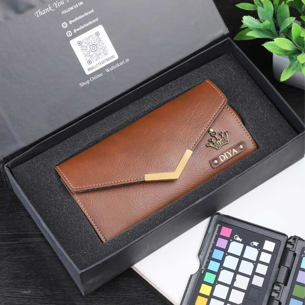 Personalized Clutch with Name & Charm | Personalized Love Gifts for Girlfriend | Best Custom Gift for Her | Romantic Gifts for Wife with Name | Gift for Wife Birthday - Image 5