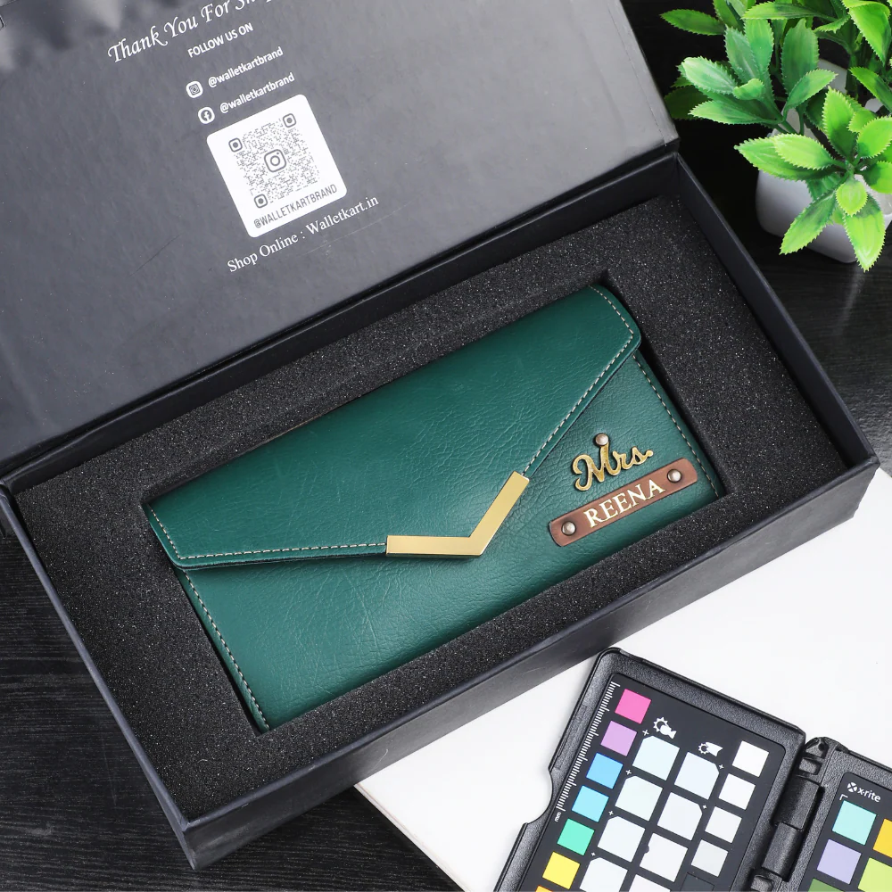 Personalized Clutch with Name & Charm | Personalized Love Gifts for Girlfriend | Best Custom Gift for Her | Romantic Gifts for Wife with Name | Gift for Wife Birthday - Image 7