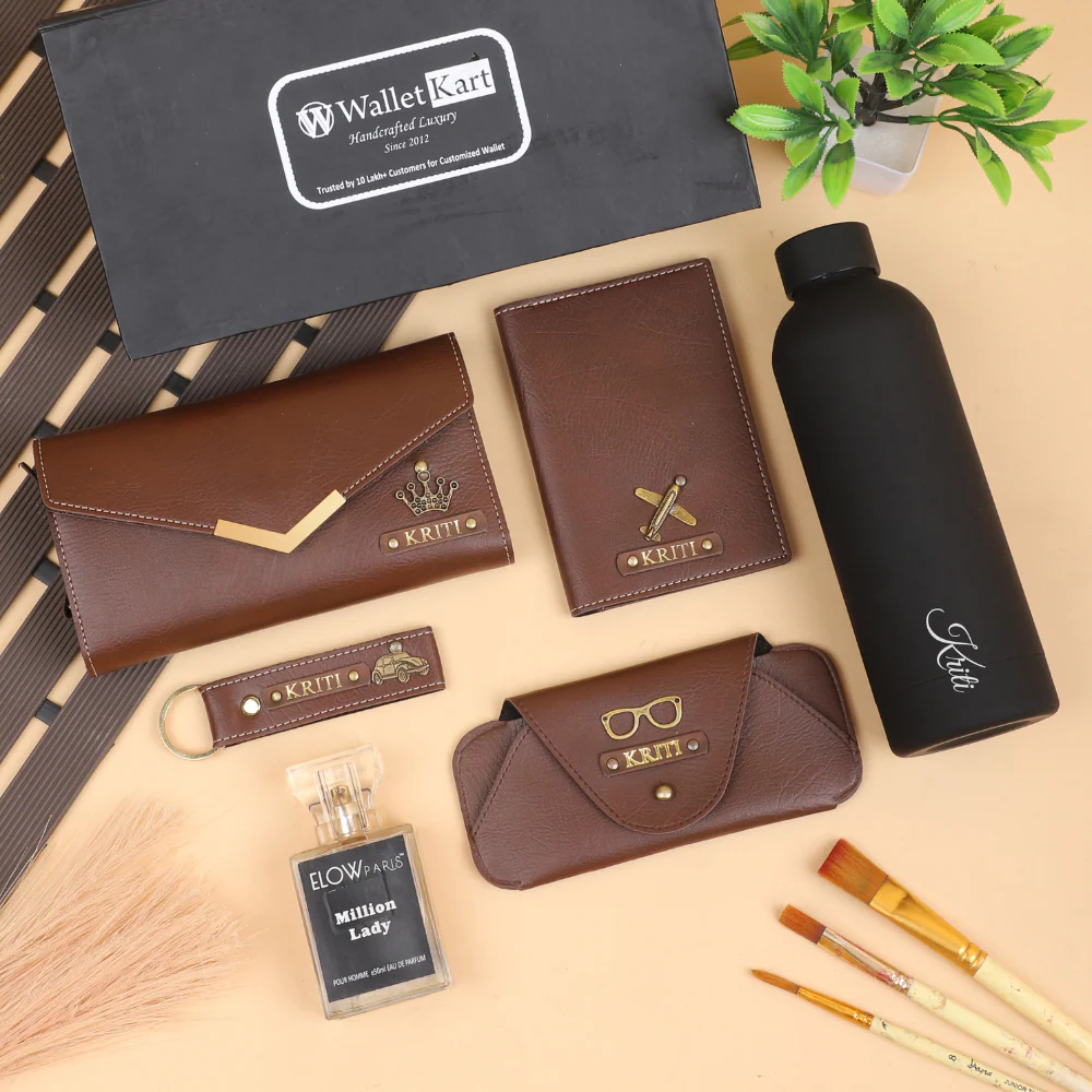 Perfect Personalized Gift for Her – Clutch, Keychain, Perfume & More with Custom Name & Charm - Image 6