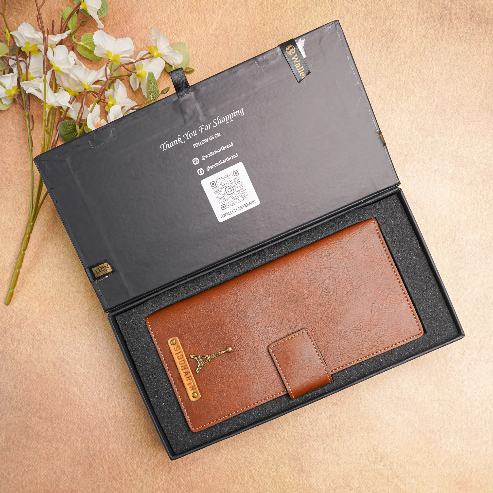 Personalized Name & Charm Travel Wallet | Perfect for Men & Women - Image 4