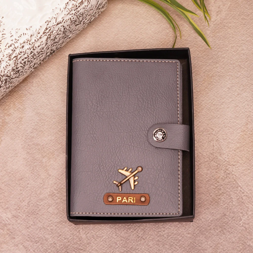 The Perfect Travel Gift – Customized Passport Cover with Name & Charm - Image 11