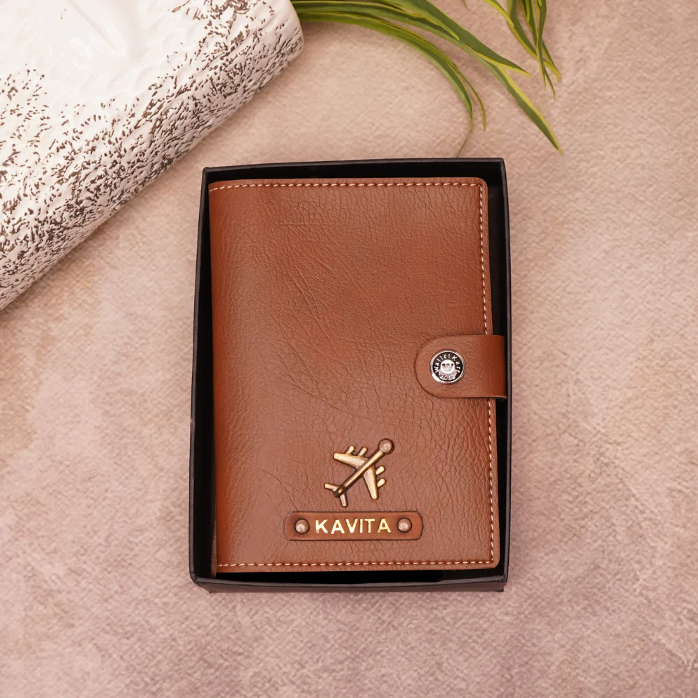 The Perfect Travel Gift – Customized Passport Cover with Name & Charm - Image 12
