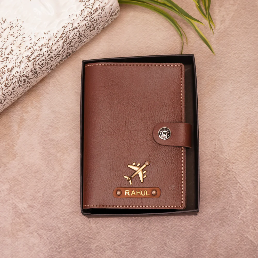 The Perfect Travel Gift – Customized Passport Cover with Name & Charm - Image 9